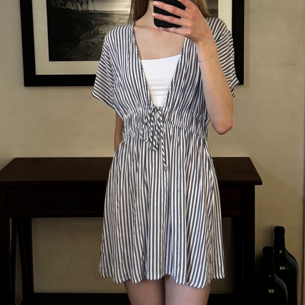 Striped Mini Dress - Picture 4 of 4